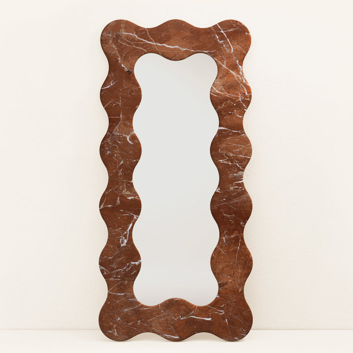 Serpentine Vert Mirror Frame - Vakkerlight