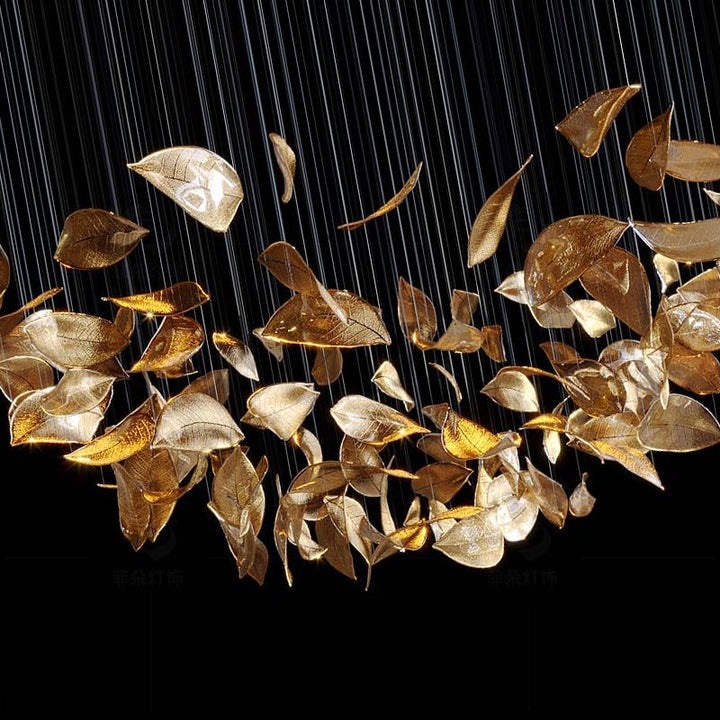 Shake Leaves Chandelier - Vakkerlight