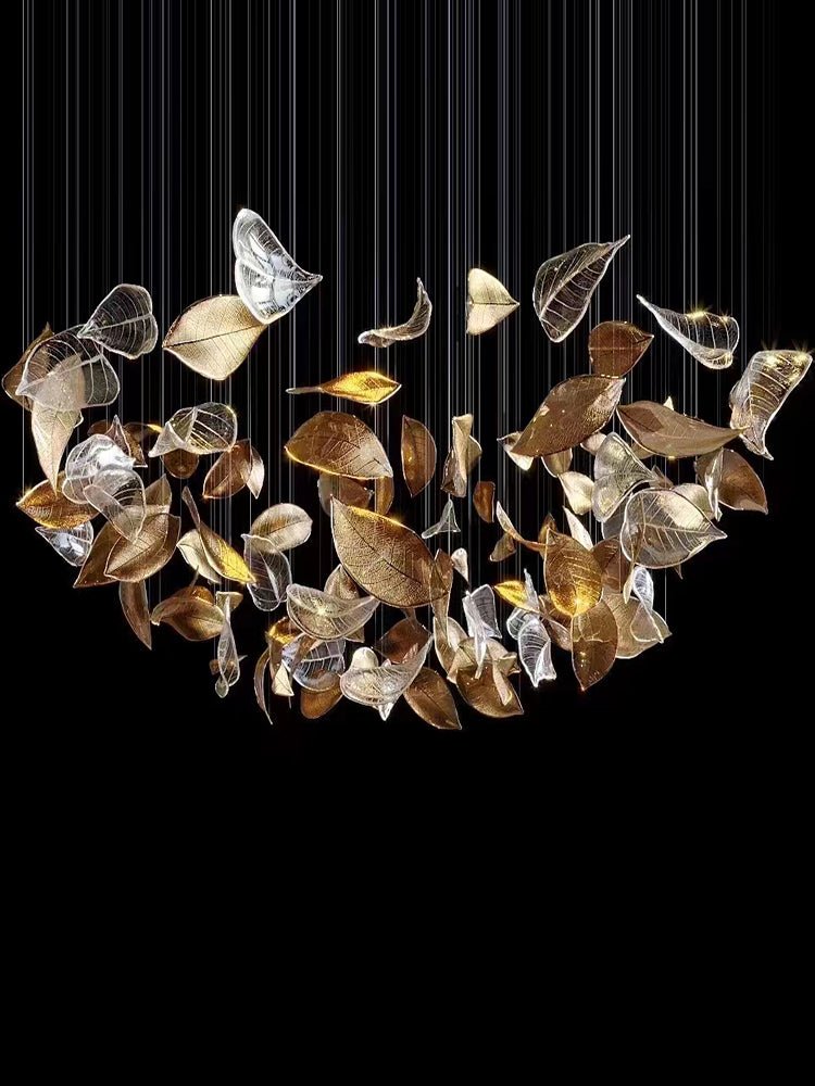 Shake Leaves Chandelier - Vakkerlight