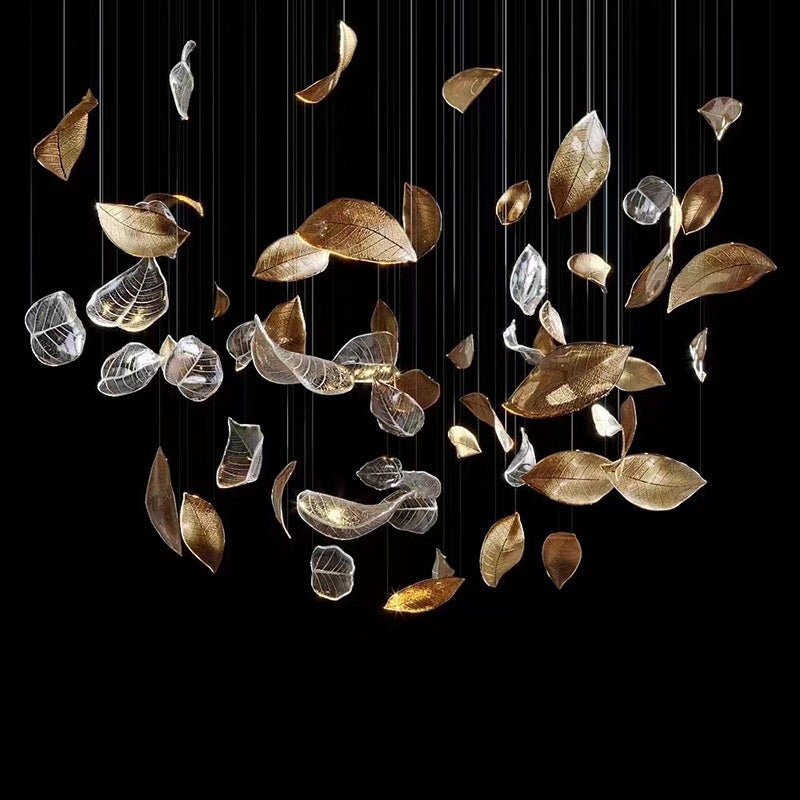 Shake Leaves Chandelier - Vakkerlight