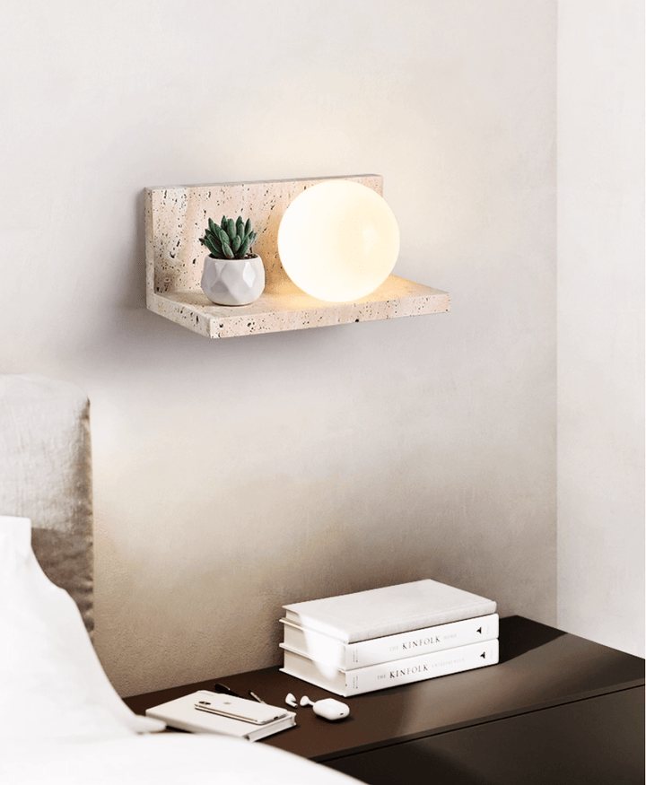 Shelf Travertine Sconce - Vakkerlight