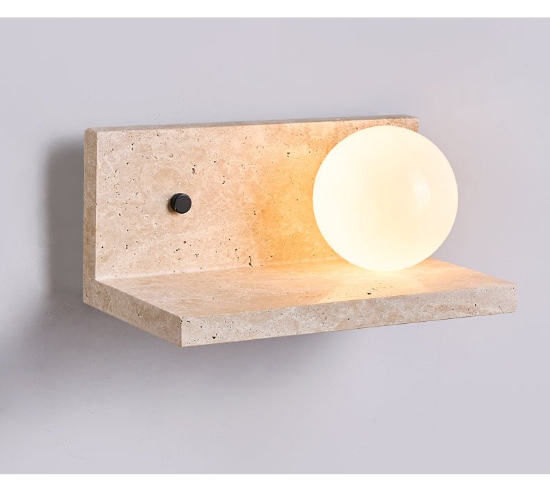 Shelf Travertine Sconce - Vakkerlight