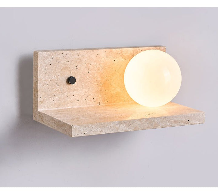 Shelf Travertine Sconce - Vakkerlight