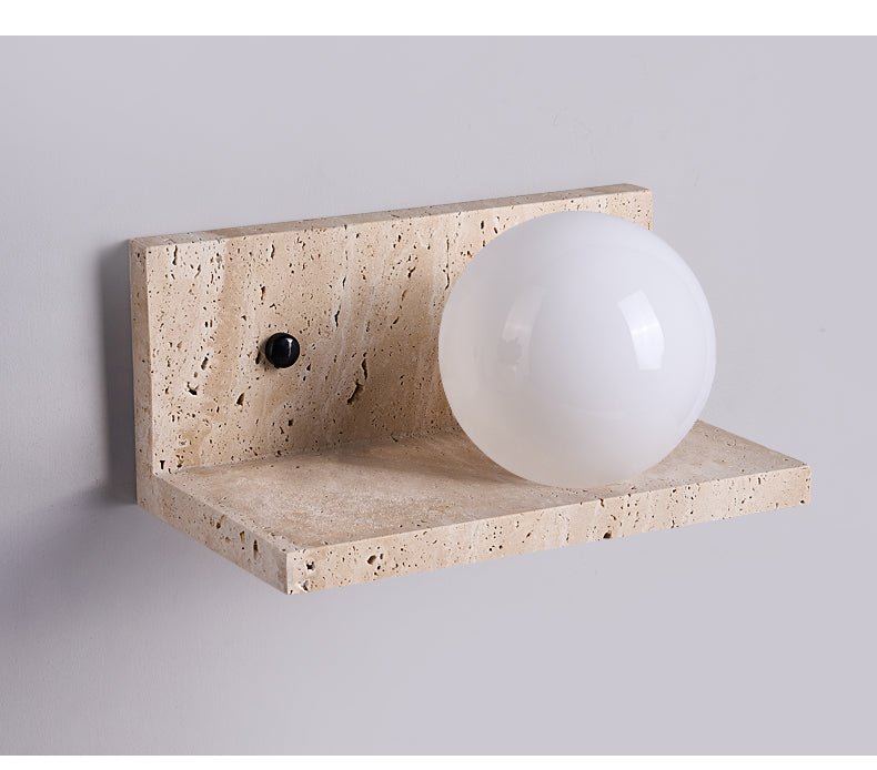 Shelf Travertine Sconce - Vakkerlight