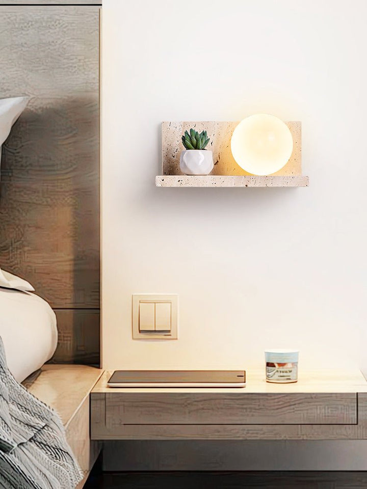 Shelf Travertine Sconce - Vakkerlight