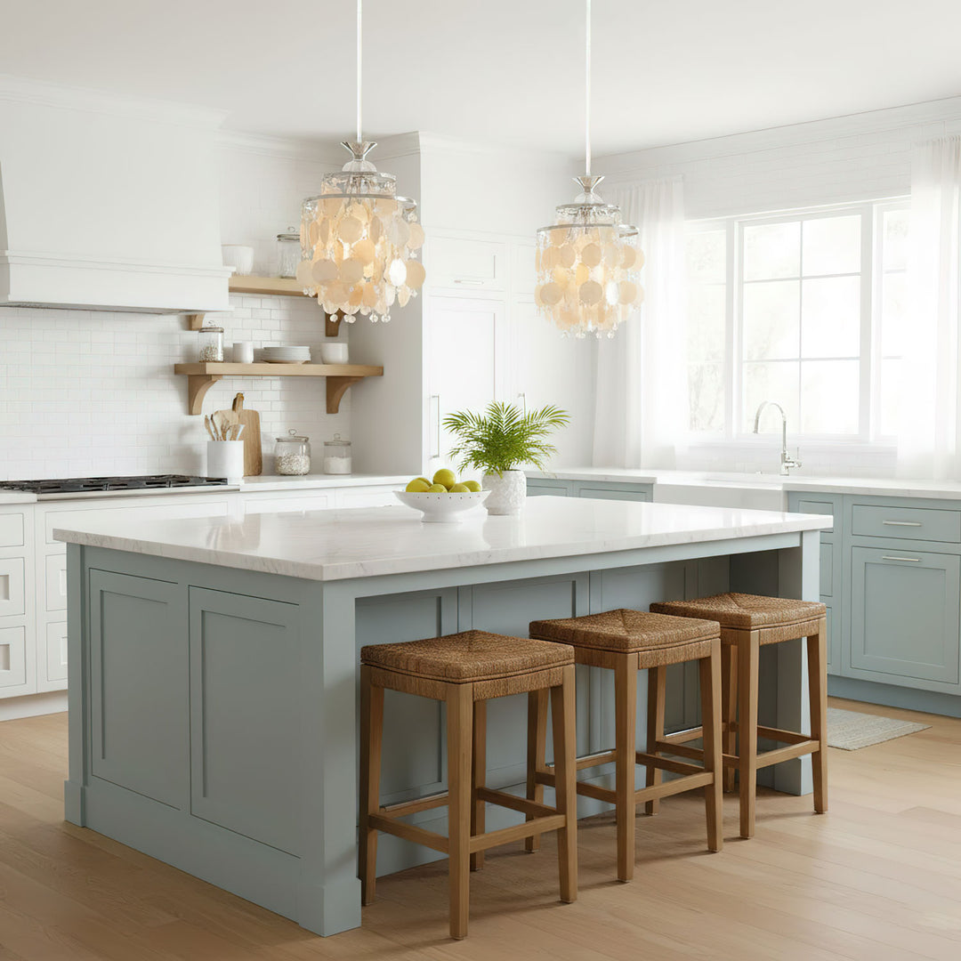 Shell Disc Pendant Light - Vakkerlight