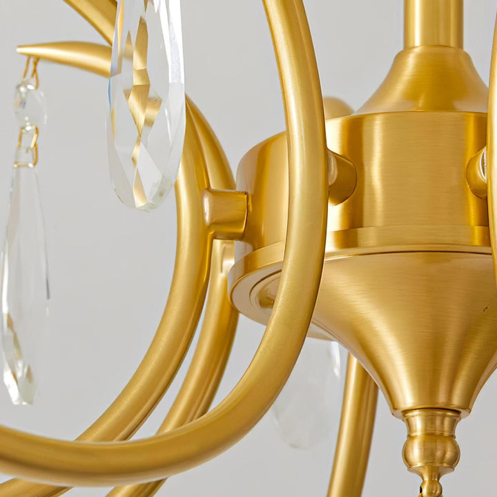 Shell Brass Ceiling Lamp - Vakkerlight