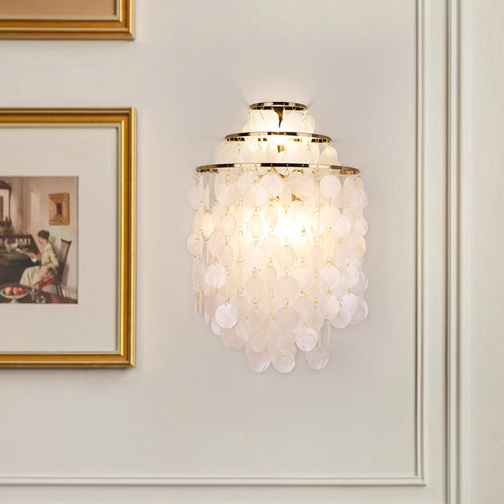 Shell Cascading Wall Light