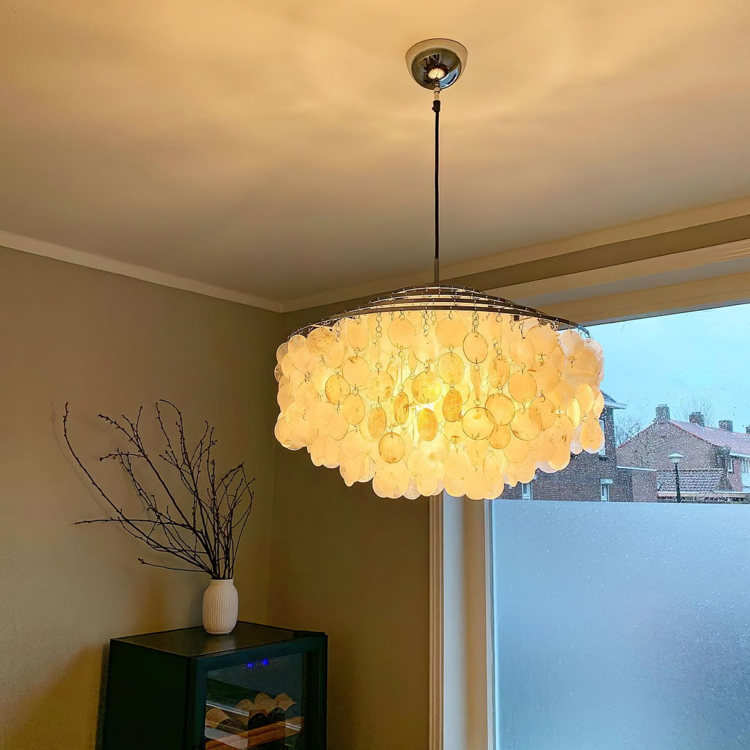 Round Shell Chandelier