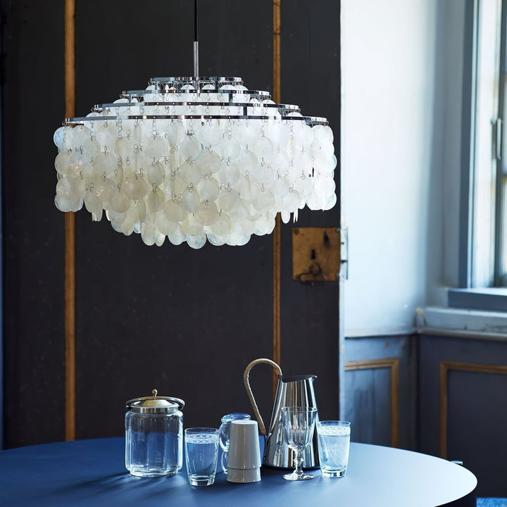 Round Shell Chandelier