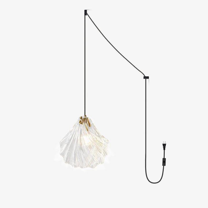 Shell Mini Pendant Swag Light