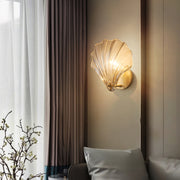 Shell wandlamp