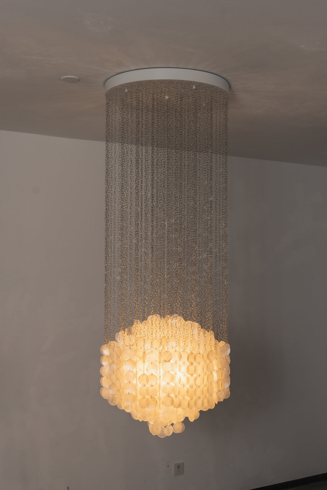 Shell Waterfall Chandelier