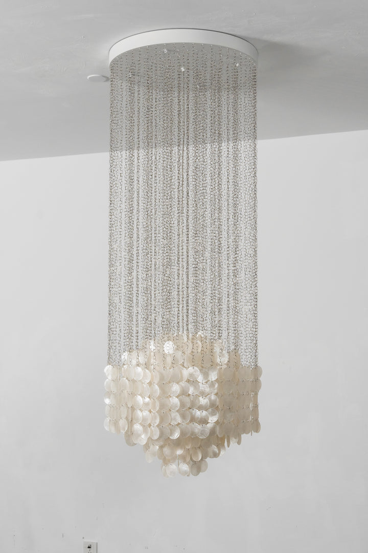 Shell Waterfall Chandelier