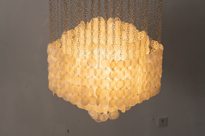 Shell Waterfall Chandelier
