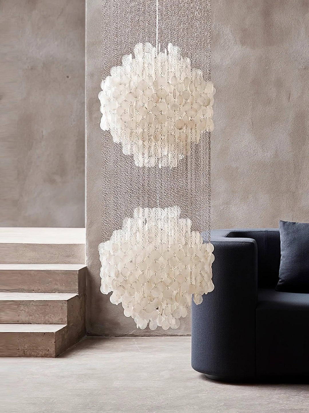 Shell Waterfall Chandelier - Vakkerlight