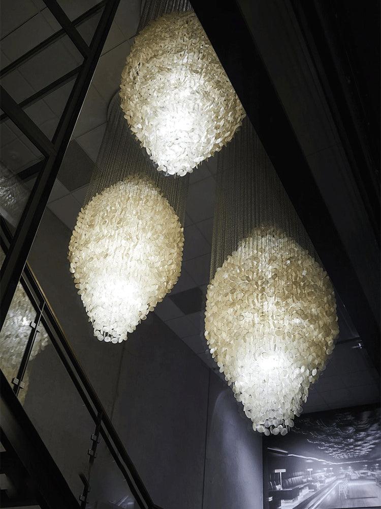 Shell Waterfall Chandelier - Vakkerlight