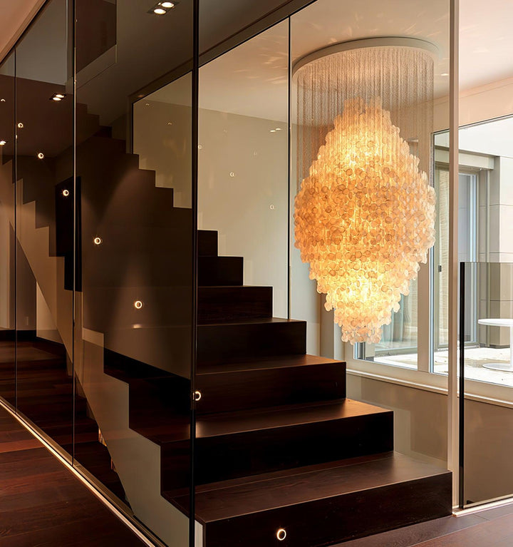 Shell Waterfall Chandelier - Vakkerlight