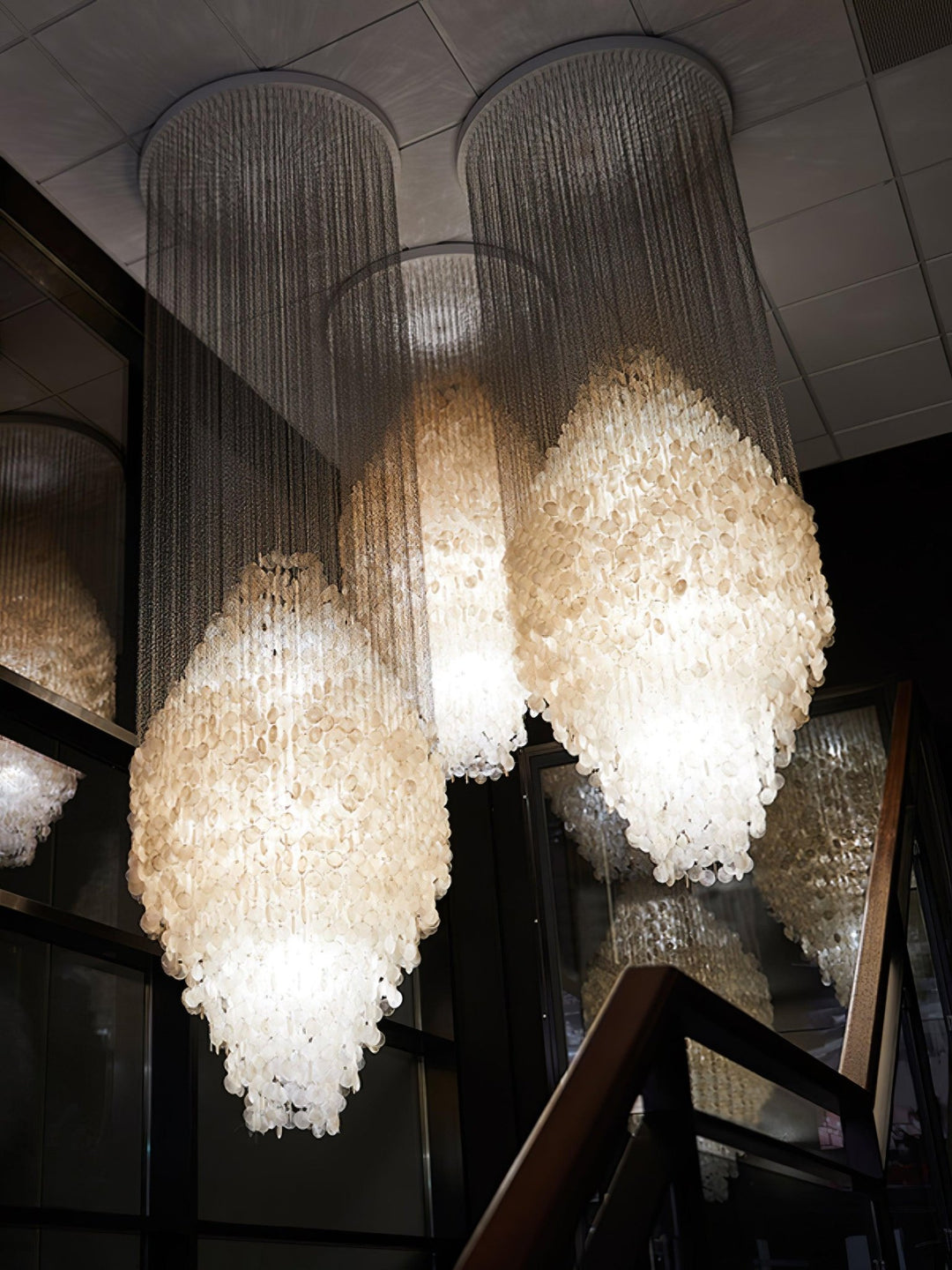 Shell Waterfall Chandelier - Vakkerlight