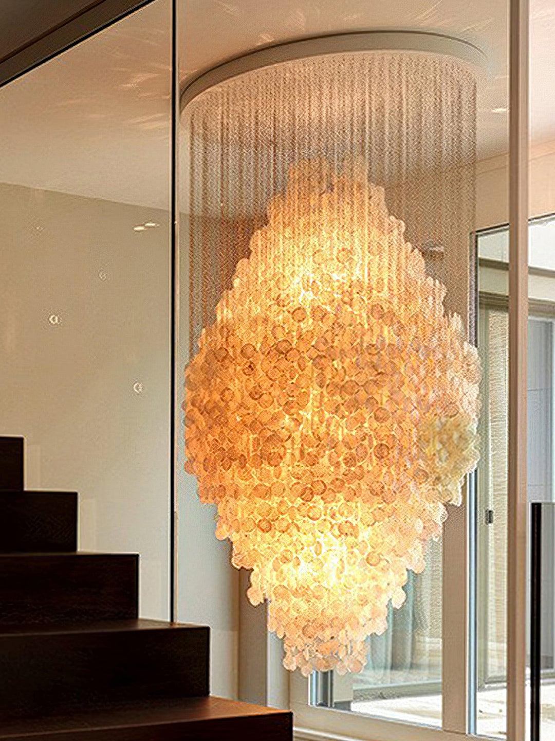 Shell Waterfall Chandelier - Vakkerlight