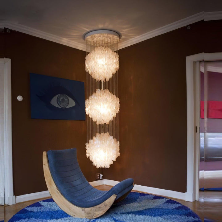 Shell Waterfall Chandelier - Vakkerlight