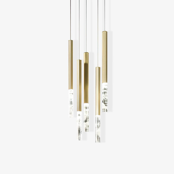 Shine Vertical Plumage Suspension - Vakkerlight