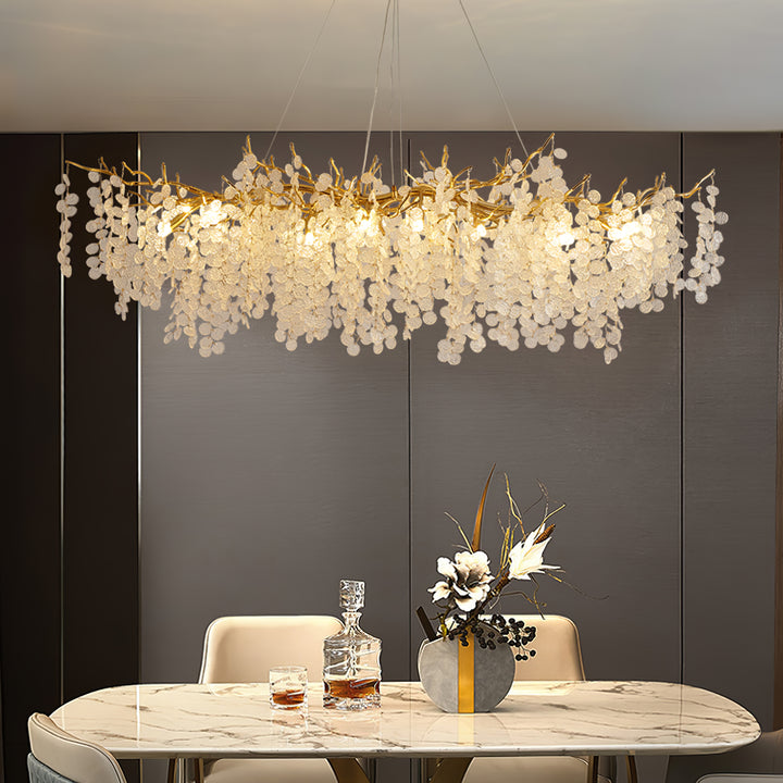 Shiro Noda Crystal Chandelier - Vakkerlight