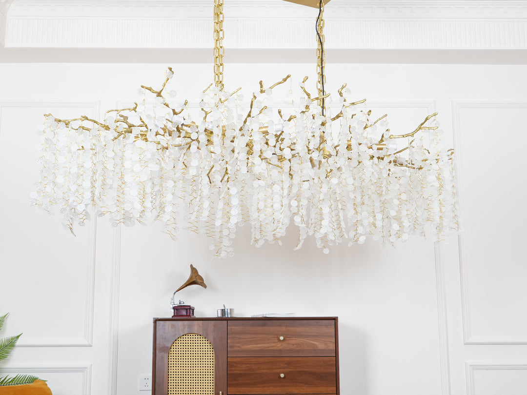 Shiro Noda Crystal Chandelier - Vakkerlight