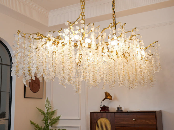 Shiro Noda Crystal Chandelier - Vakkerlight