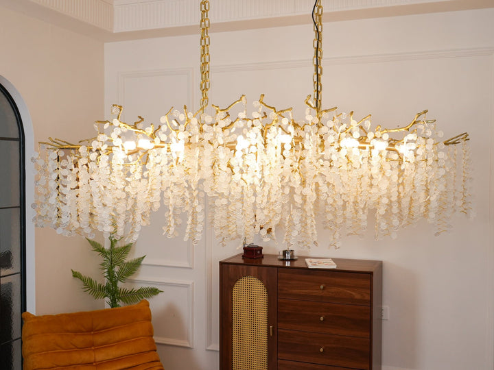 Shiro Noda Crystal Chandelier - Vakkerlight