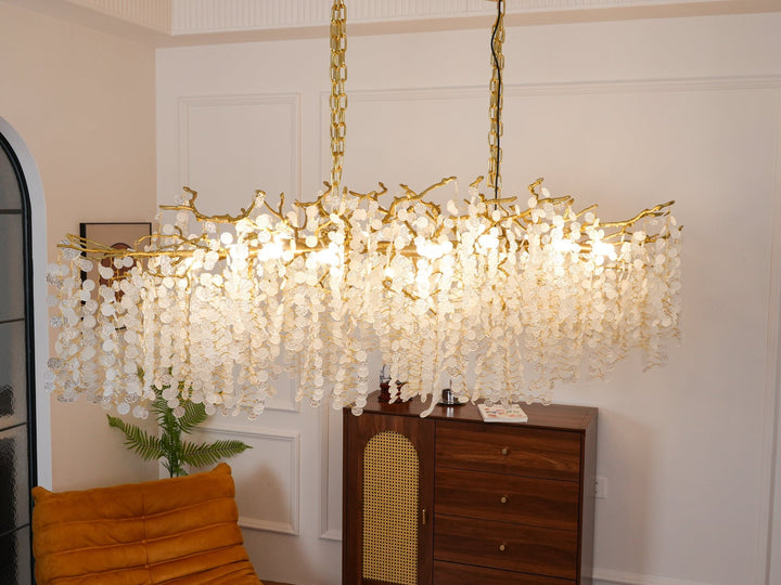 Shiro Noda Crystal Chandelier - Vakkerlight