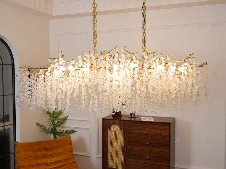 Shiro Noda Crystal Chandelier - Vakkerlight