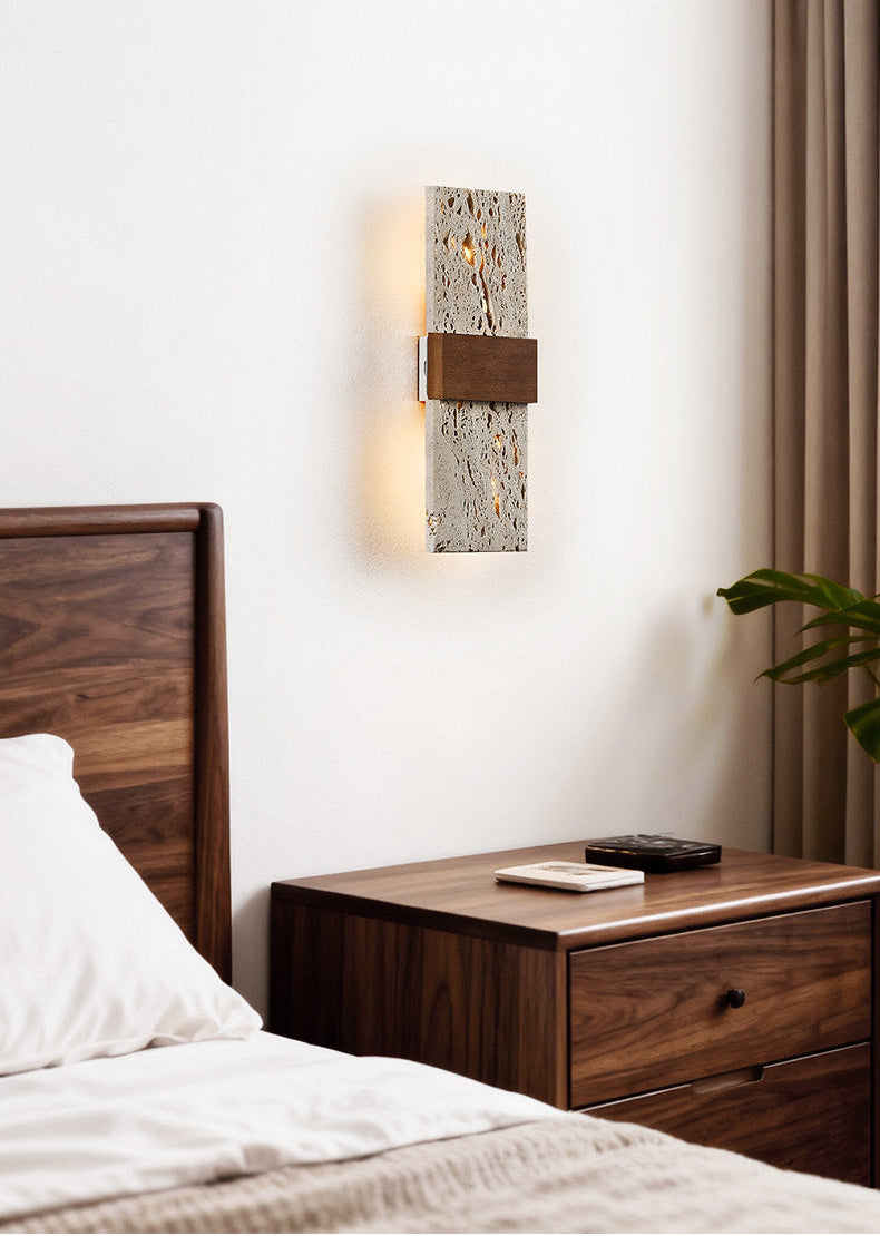 Siena Travertine Wall Light