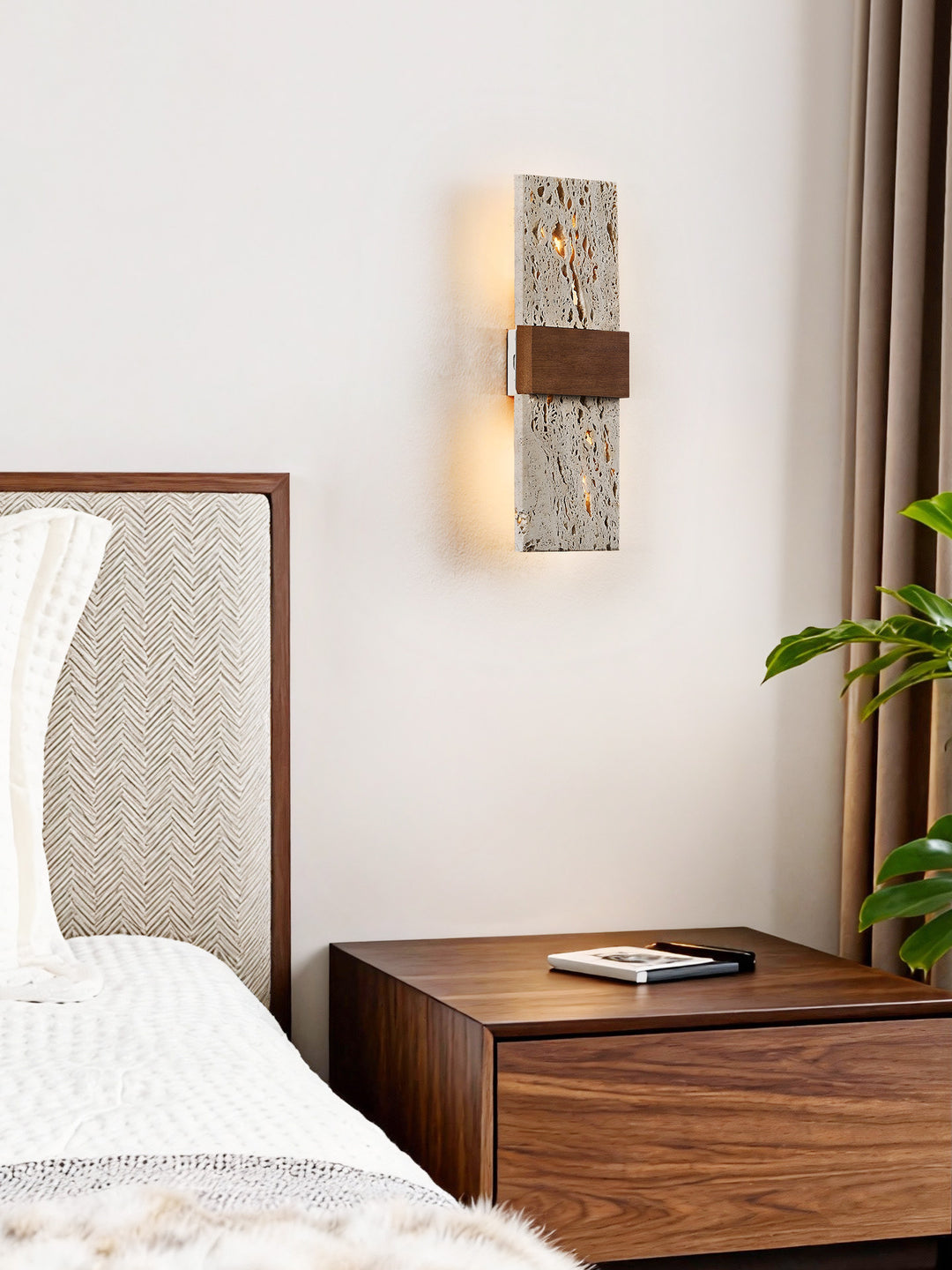 Siena Travertine Wall Light