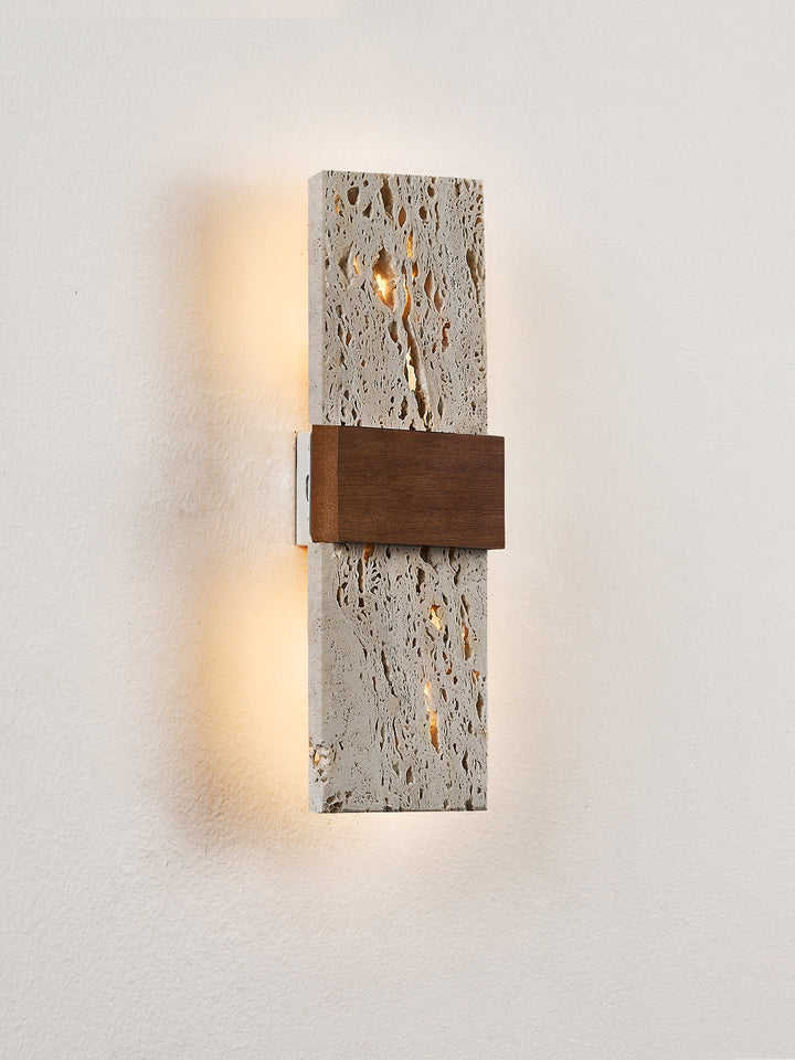 Siena Travertine Wall Light
