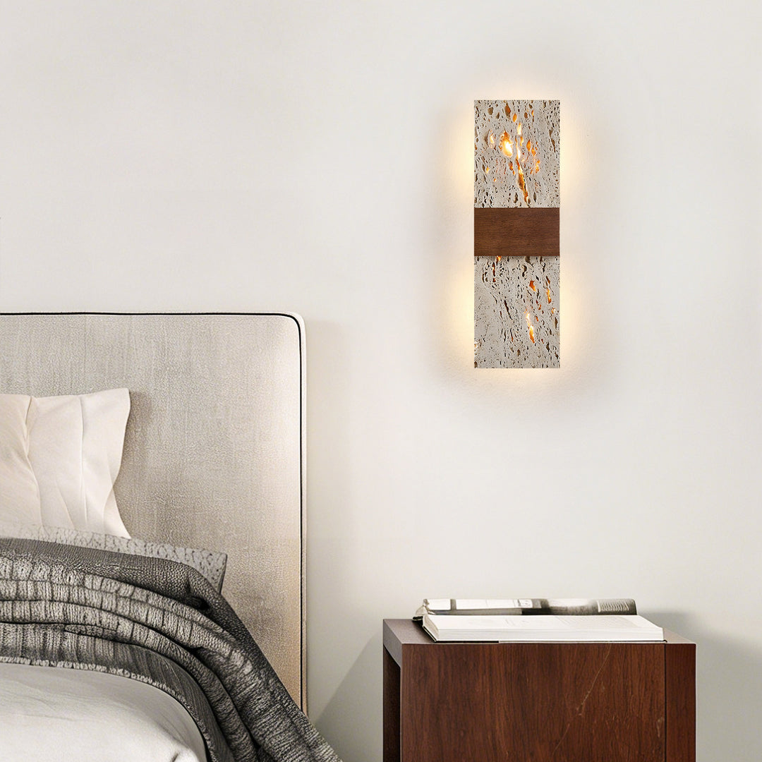 Siena Travertine Wall Light
