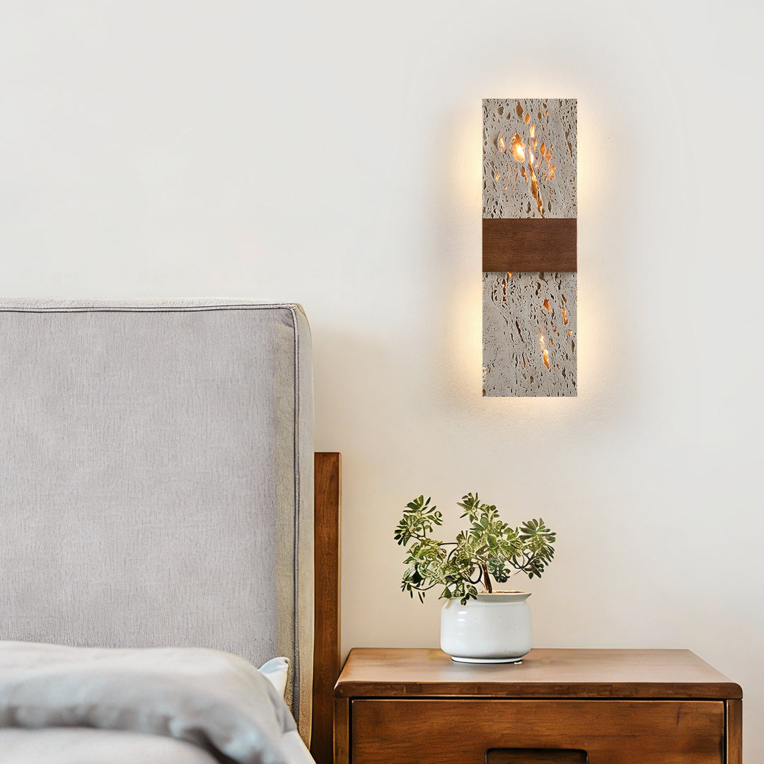 Siena Travertine Wall Light
