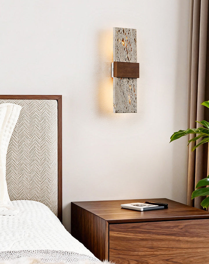 Siena Travertine Wall Light