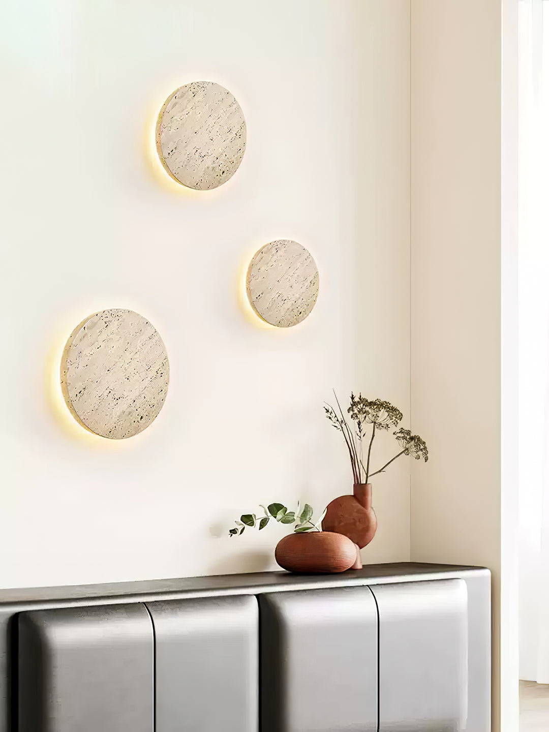 Siena Travertine Wall Light - Vakkerlight