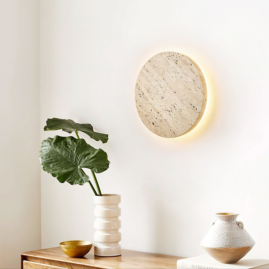 Siena Travertine Wall Light - Vakkerlight