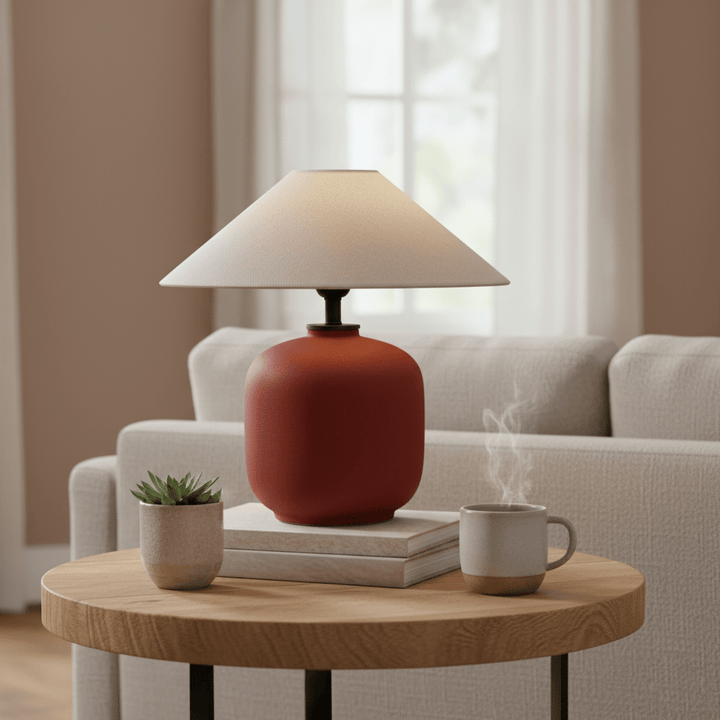 Sienna Clay Table Lamp - Vakkerlight