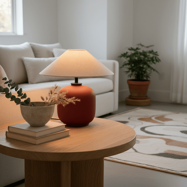 Sienna Clay Table Lamp - Vakkerlight