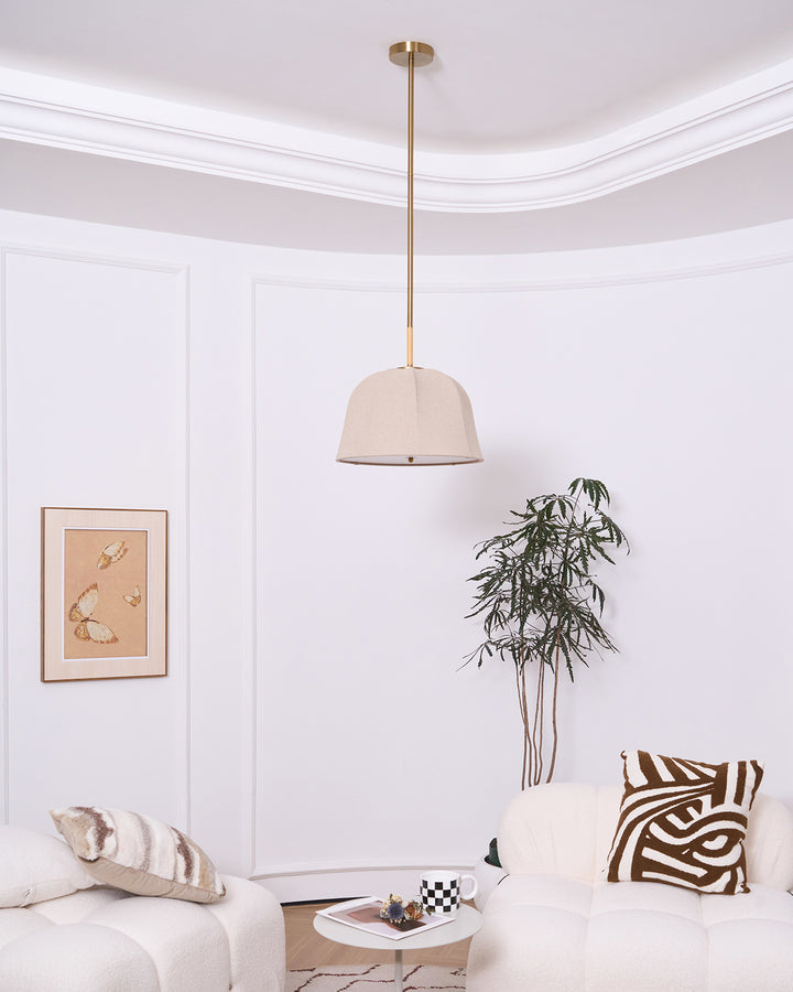 Sienna Linen Pendant Lamp - Vakkerlight