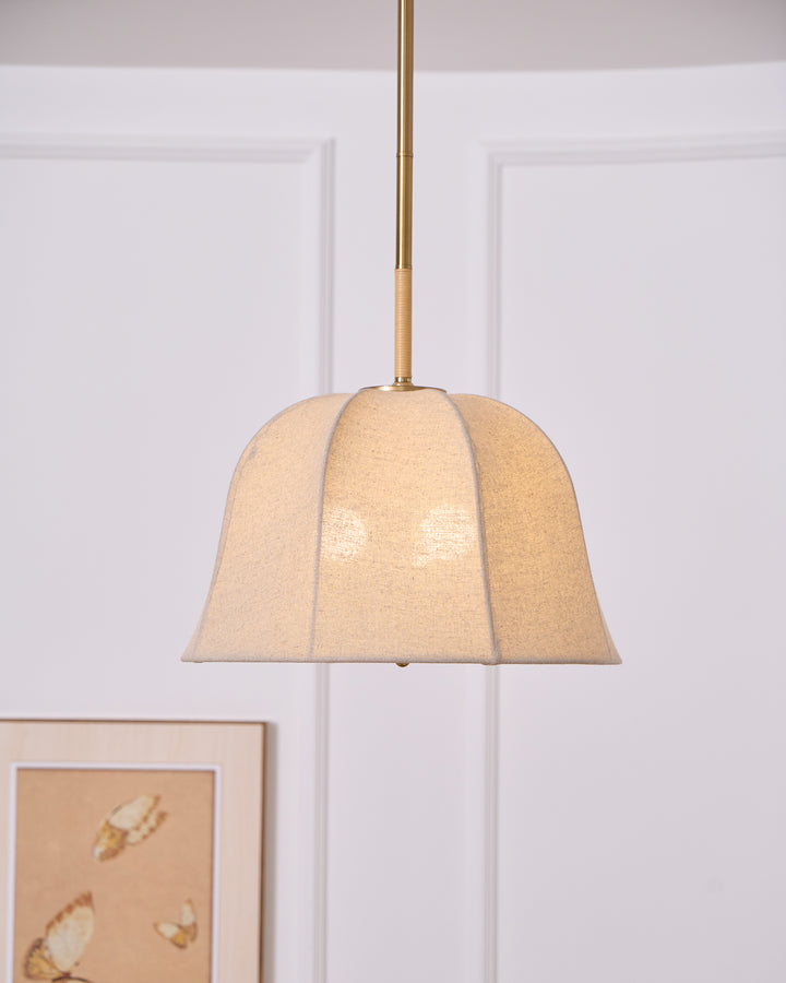 Sienna Linen Pendant Lamp - Vakkerlight