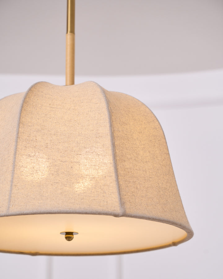 Sienna Linen Pendant Lamp - Vakkerlight
