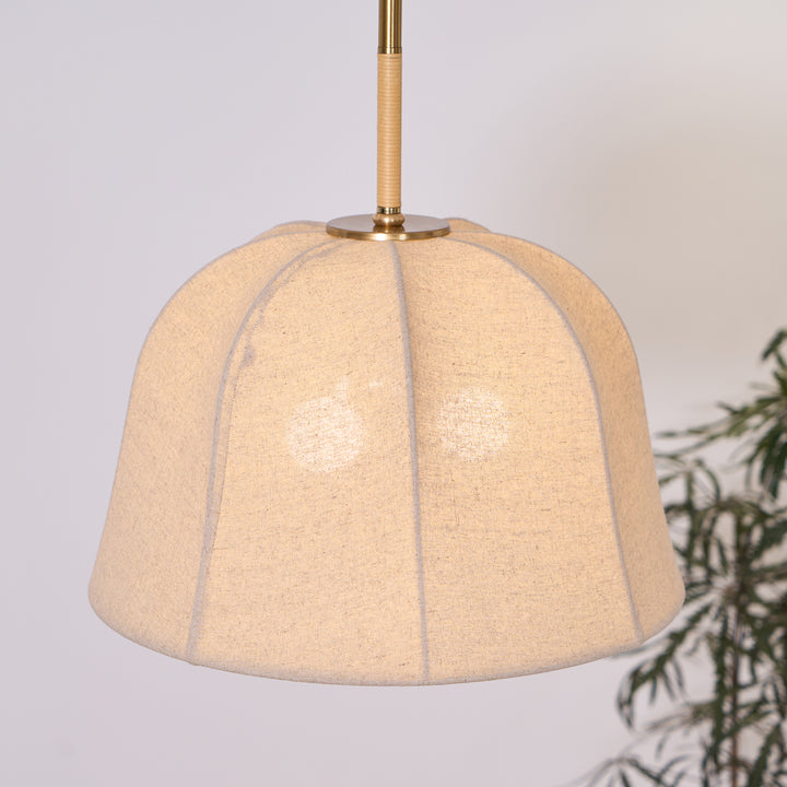 Sienna Linen Pendant Lamp - Vakkerlight
