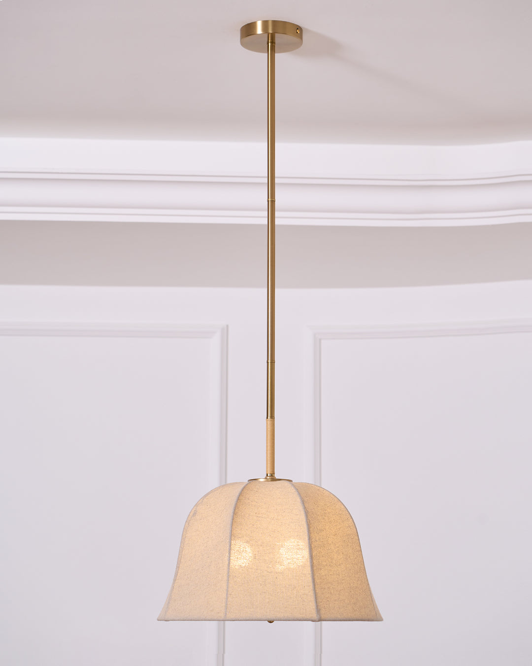 Sienna Linen Pendant Lamp - Vakkerlight