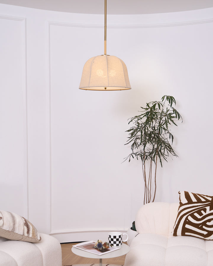 Sienna Linen Pendant Lamp - Vakkerlight
