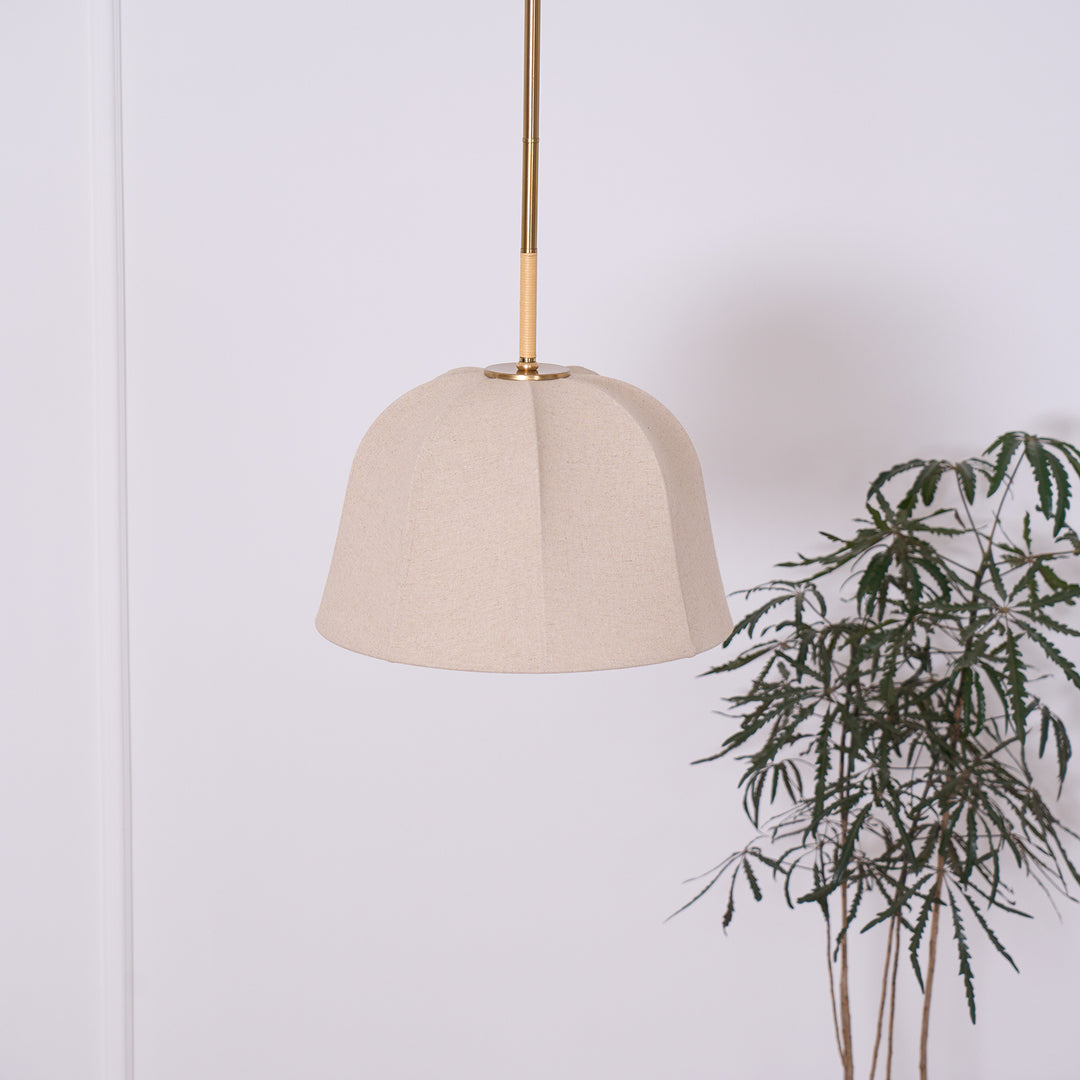 Sienna Linen Pendant Lamp - Vakkerlight