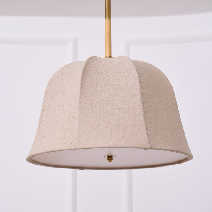 Sienna Linen Pendant Lamp - Vakkerlight